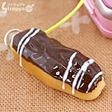 そっくり 食品サンプル 携帯ストラップ (チョコエクレア)