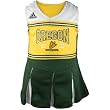 adidas Oregon Ducks Green Toddler Two-Piece Cheerleader Dress