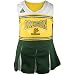 adidas Oregon Ducks Green Toddler Two-Piece Cheerleader Dress
