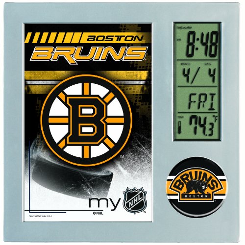 NHL Digital Desk Clock