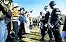 All Products : Anti-Vietnam Demonstration (Girl Giving Police a Flower) Art Poster Print - 13" X 19"