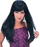 from Rubies Glamour Wig (straight with fringe) - Black (Model 50414)