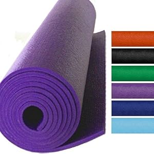3/16 Deluxe Sticky Yoga and Pilates Mat -- Soft and Washable