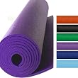 3/16" Deluxe Sticky Yoga & Pilates Mat -- Soft & Washable!