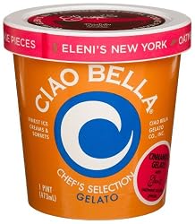 Ciao Bella Cinnamon Oatmeal Gelato, 16-Ounce Cups (Pack of 4)