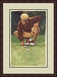 The Art of Golf - The Line by Glen Green - Framed Artwork