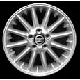 98-00 VOLVO V70 v-70 ALLOY WHEEL RIM 16 INCH, Diameter 16, Width 7 (12 SPOKE), 'Centaurus' design, SILVER, 1 Piece Only, Remanufactured (1998 98 1999 99 2000 00) ALY70220U10
