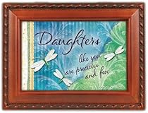 Daughter Cottage Garden Woodgrain Traditional Music Box Plays You are my Sunshine