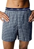 Hanes Men's 4-Pack Classic Comfort Flex Waistband Woven Boxers Underwear, Assorted Plaids, X-Large