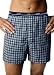 Hanes Men's 4-Pack Classic Comfort Flex Waistband Woven Boxers Underwear, Assorted Plaids, Large