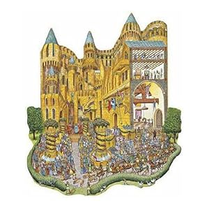 FX Schmidt Royal Festival Castle Al Lorenz Shaped 1000 Piece Jigsaw Puzzle