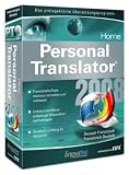 Linguatec Personal Translator 2008 Home Deutsch-Franz�sisch - 