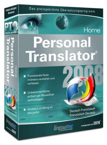 Linguatec Personal Translator 2008 Home Deutsch-Französisch
