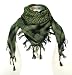 Premium Shemagh Head Neck Scarf - Green/Black