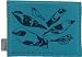 FluffyCo Birds Teal Mini Vegan Wallet
