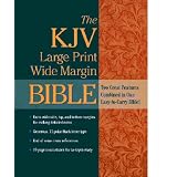 Large Print Wide Margin Bible-KJV ~ Hendrickson Publisher