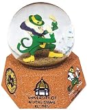Notre Dame Fighting Irish Musical Snow Globe with Collegiate Mascot