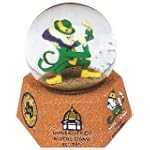 Notre Dame Fighting Irish Mascot Musical Water Globe with Hexagonal Base