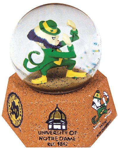 Notre Dame Fighting Irish MUSICAL SNOW GLOBE