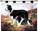 Border Collie Woven Tapestry Wall Hanging