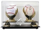 Cal Ripken Jr., Eddie Murray, Brooks Robinson and Frank Robinson - Oriole Legends - Autographed Baseballs with 4 Ball Display Case