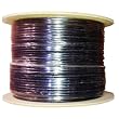 Cat6, 600 Mhz, UTP, Gel Filled (Flooded Core), Direct Burial, 1000ft, Black, Bulk Ethernet Cable