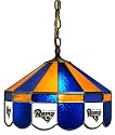 Imperial St. Louis Rams Licensed 16-Inch Diameter Stained Glass Pub Light