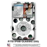 iPod Classic Skin - Punched Holes White WraptorSkinz TM Kit by TuneTattooz TM