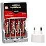 CTA Digital AAA NiMH 4-pk Batteries w/charger ( DC-1AAA )