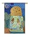 Lightning Bugs Silk Reflections Glow in the Dark Flag