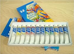 Reeves 12 Tube Watercolor Set