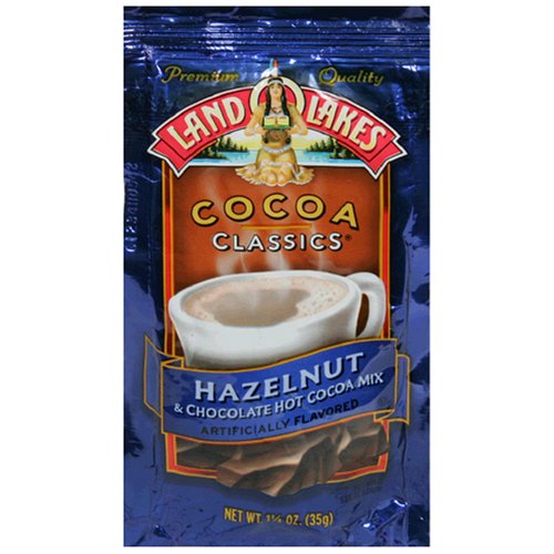 Land O Lakes Cocoa Classics Chocolate and Hazelnut Hot Cocoa Mix, 1.25-Ounce Packets (Pack... by Land O