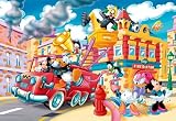 Clementoni  DISNEY MICKEY TOYTOWN FIRETRUCK 104pc Puzzle