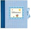 Willkommen! Babyalbum blau