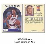 Hoops Phoenix Suns Kevin Johnson 1989-90 Rookie Card