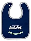Seattle Seahawks 2-Tone Snap Baby Bib at Amazon.com