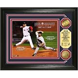 Josh Beckett 2007 ALCS MVP Photo Mint w/ two 24KT Gold Coins