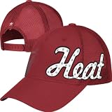 Miami Heat Women's Deep Red adidas Originals Trucker Hat