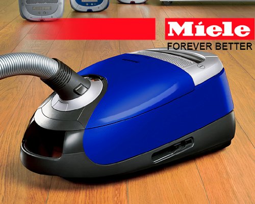 Miele Pisces S5281 Canister Vacuum Cleaner With STB 205-3 Turbohead and SBB 300-3 Parquet Floorbrush w Free Shipping!