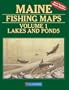 Maine Fishing Map Book: Lakes and Ponds (Maine Fishing Map Books)