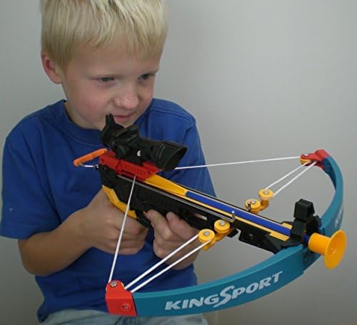 Toy Crossbow Pistol Gun with Suction Cup Arrows and Target