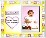 Grandma's Motto - Picture Frame Gift