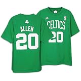 Celtics - adidas Big Kids NBA Player Name & Number Tee - Allen, Ray