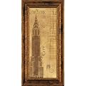 Buildings I Wall Art - 8x20"