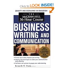The McGraw-Hill 36-Hour Course in Business Writing and Communication: Manage Your Writing (McGraw-Hill 36-hour Courses)