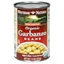 Westbrae Natural Vegetarian Organic Garbanzo Beans, 15-Ounce Cans (Pack of 12)
