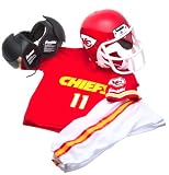 Kansas City Chiefs Kids Medium NFL Helmet & Uniform Set