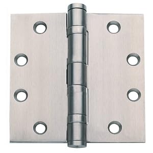 Global CS4545BB-32D-M Commercial Grade, Full Mortise Ball Bearing Hinge 3-Pack, Satin Stainless... by 
