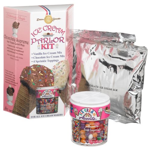Dean Jacobs Ice Cream Sprinkle Kit, 4.6-Ounce Boxes (Pack of 2) by Dean Jacobs