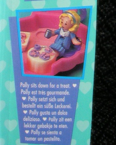 Vintage Polly Pocket Pastry Shop Necklace (1995) Retired